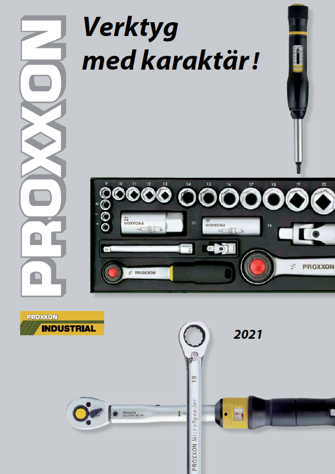 Proxxons sortiment av handverktyg 2021