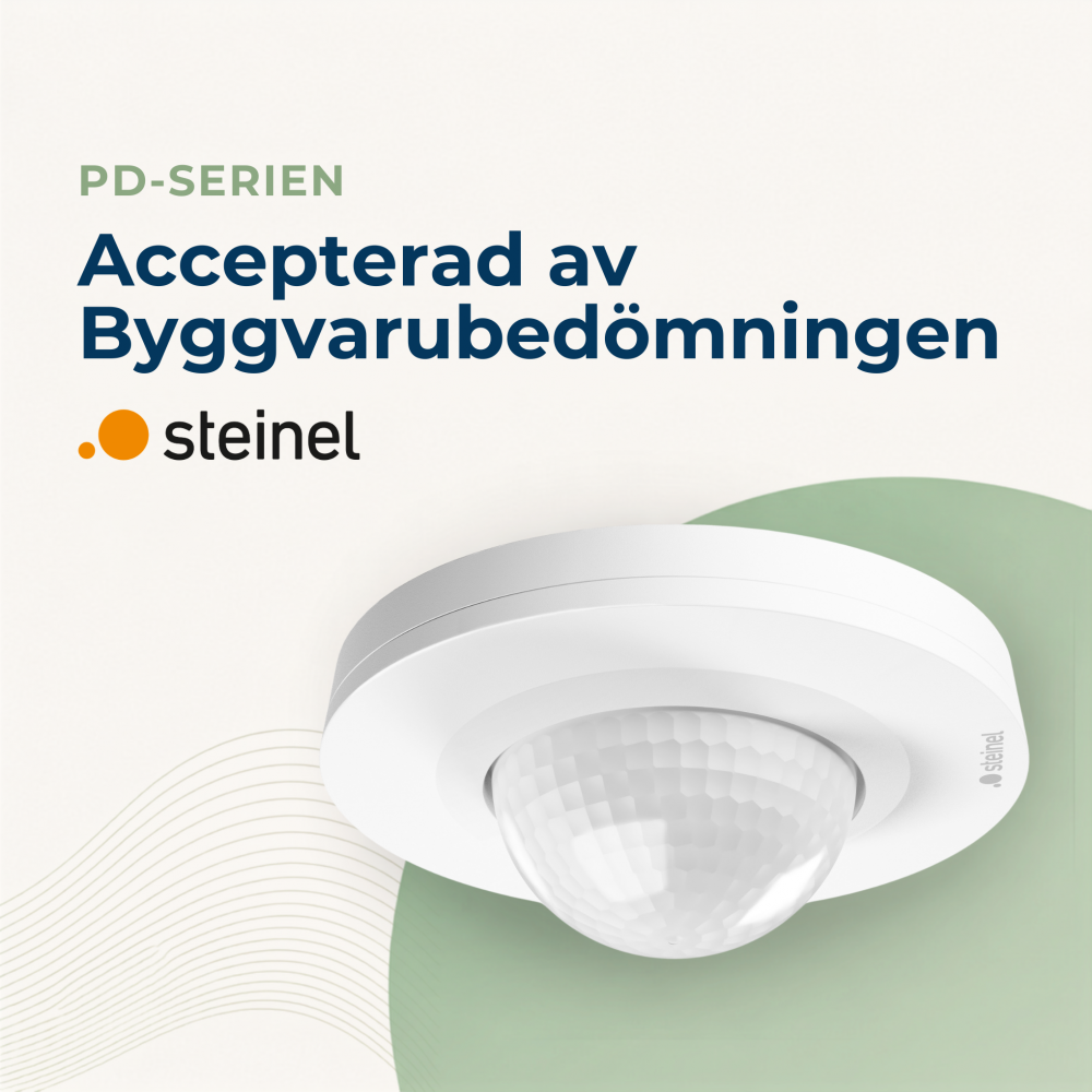 PD-serien accepterad av byggvarubedömningen PD-serien accepterad av byggvarubedömningen
