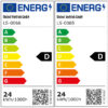 Energimärkning Sensorarmatur Connect R30 plus kvadrat
