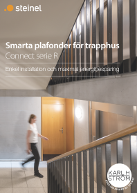 Smarta plafonder för trapphus | Connect serie R från Steinel
