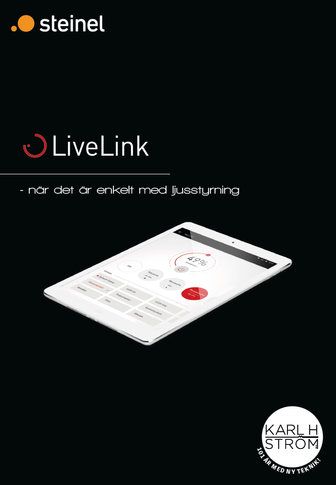 Tryckknapps-enhet LiveLink