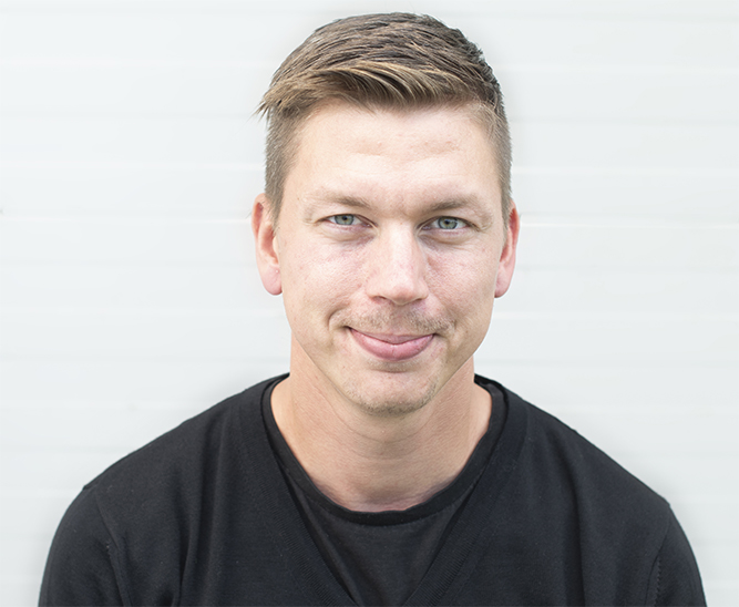 Karl H Ströms nya teknikspecialist Patrick Trofast